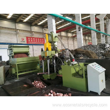 Automatic Steel Filings File Dust Briquetting Machine